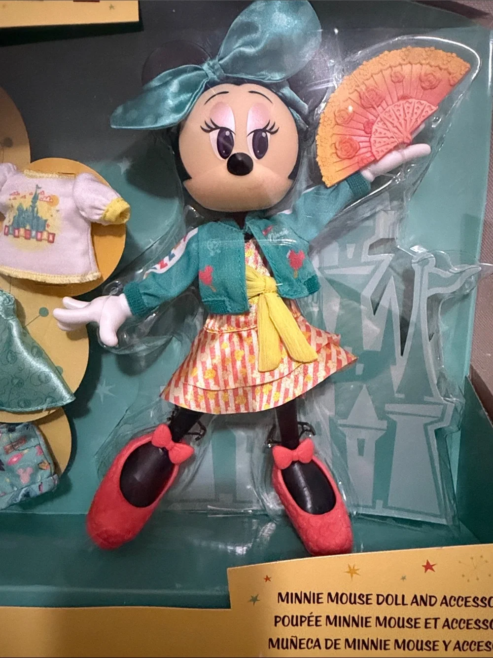 Disney Minnie Mouse Doll. Play in the Park Minnie Mouse Doll.